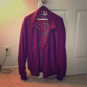 Red James Dean Barracuda Jacket Sz XXL